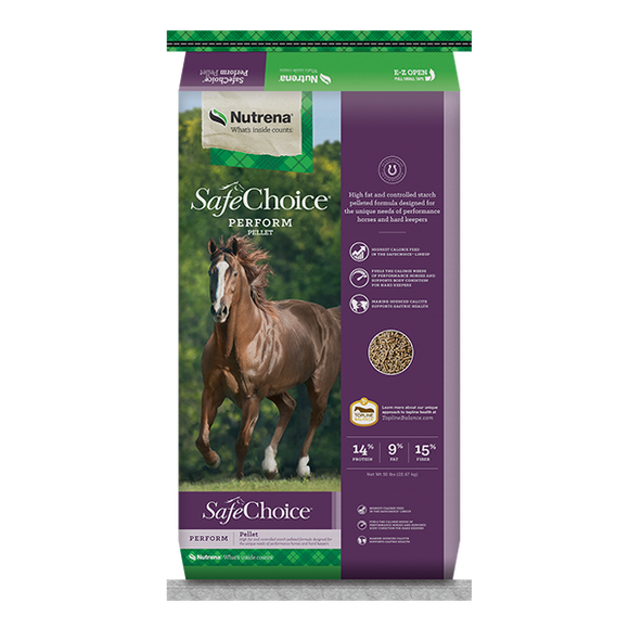 Nutrena® SafeChoice® Perform Horse Feed (50 Lb)