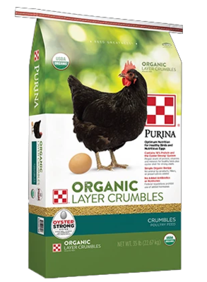 Purina® Organic Layer Crumbles (35 lbs, Crumbles)