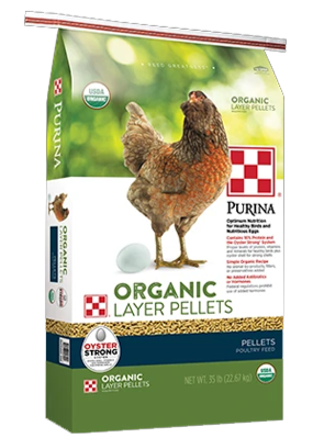Purina® Organic Layer Pellets (35 lbs, Pellets)