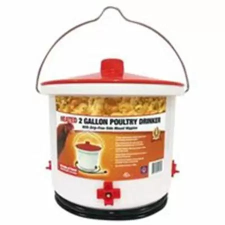 Farm Innovators HB-60P Heated Poultry Drinker (2 Gallon)