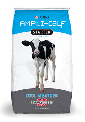 Purina® AMPLI-Calf® Starter 20 (50 lbs)