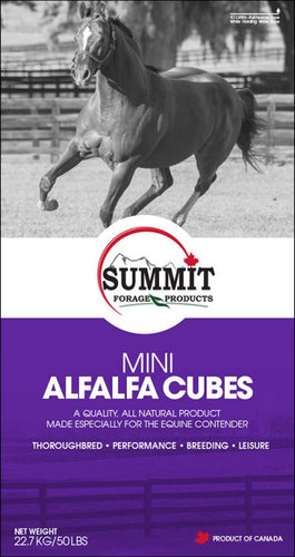 Summit Forage Products Mini Alfalfa Cubes (50 LB)