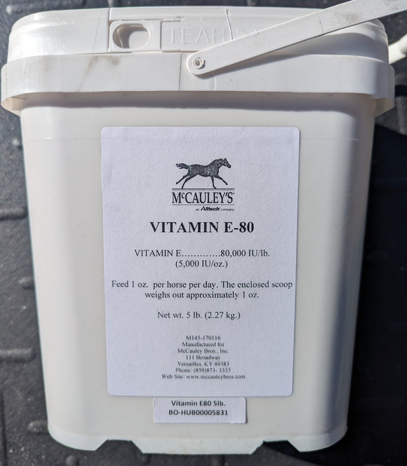 McCauley's Vitamin E-80