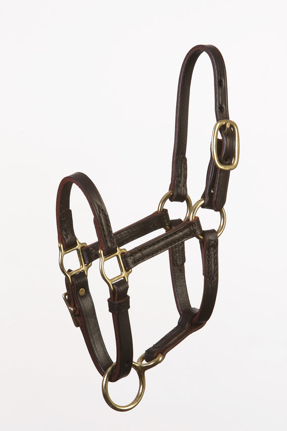 Kentucky Handcrafted Miniature Size Turnout Halter - Adjustable Chin