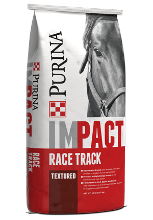 Purina® Impact® Race Track Horse Feed 12-8 Textured