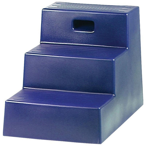 HORSEMEN'S PRIDE 3 STEP MOUNTING BLOCK (21X18 3/4 IN, BLUE)