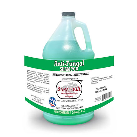 Saratoga Anti-Fungal Shampoo - Antibacterial Antifungal (1 Gallon / 3.7 Lt / 128 oz)