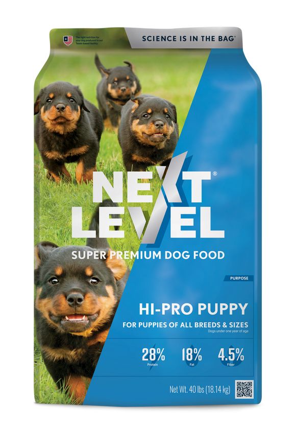 Next Level Super Premium Dog Food Hi-Pro Puppy