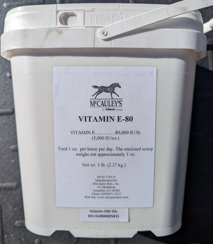 McCauley's Vitamin E-80 (5 lb)